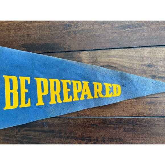 RARE Vintage Felt PENNANT Boy Scouts of America National Headquarters New York - Picture 3 of 4